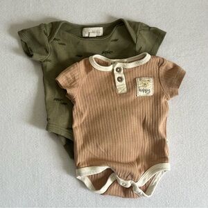 2 pcs. Kit + Pearl baby bodysuit 0-3 months